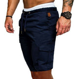 Short cargo militaire en coton pour homme - Livraison offerte