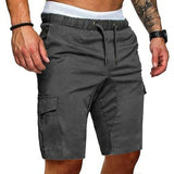 Short cargo militaire en coton pour homme - Livraison offerte