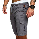 Short cargo militaire en coton pour homme - Livraison offerte