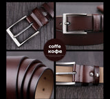 Ceinture en authentique cuir de vache - Livraison Offerte