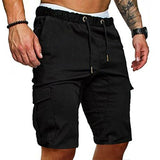 Short cargo militaire en coton pour homme - Livraison offerte