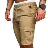 Short cargo militaire en coton pour homme - Livraison offerte