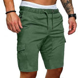 Short cargo militaire en coton pour homme - Livraison offerte