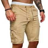 Short cargo militaire en coton pour homme - Livraison offerte