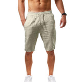 Short sarouel en coton et lin pour homme - Livraison offerte