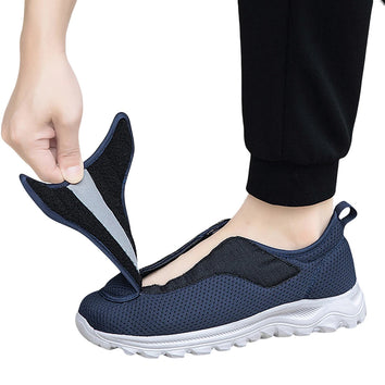 Baskets orthopédiques extra larges pour hommes et femmes, adaptées aux pieds gonflés - Livraison offerte
