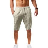 Short sarouel en coton et lin pour homme - Livraison offerte