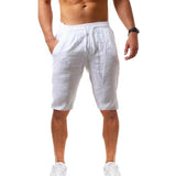 Short sarouel en coton et lin pour homme - Livraison offerte