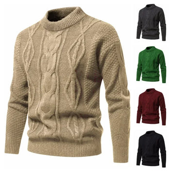 Pull Jacquard épais pour homme - Livraison offerte