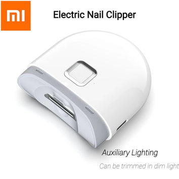 Coupe-ongles électrique avec lumière LED intégrée - Livraison offerte