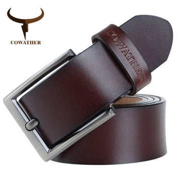 Ceinture en authentique cuir de vache - Livraison Offerte