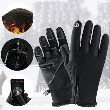 Gants thermiques unisexes tactiles spécial hiver