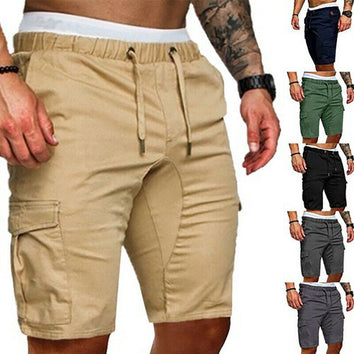 Short cargo militaire en coton pour homme - Livraison offerte